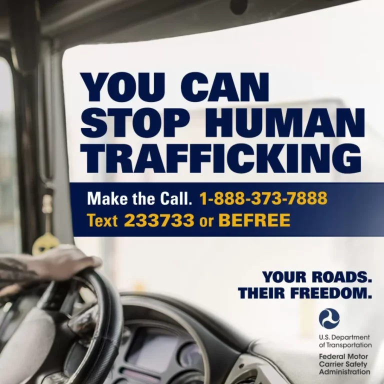 FMCSA Launches “Your Roads, Their Freedom” Human Trafficking Awareness Campaign