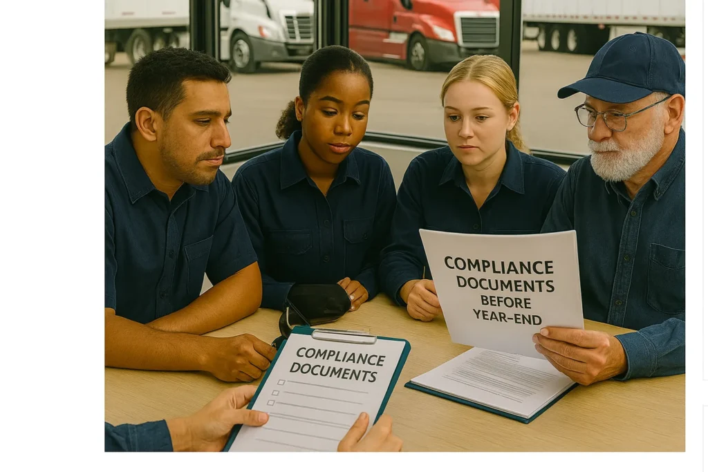 Year-End Compliance Prep: Avoid These 6 Common Mistakes [Driver’s Guide]