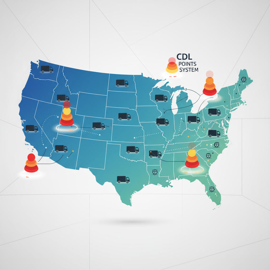 How Many Points Until You Lose Your CDL? State-by-State Guide How Many Points Until You Lose Your CDL? State-by-State Guide