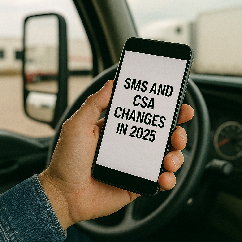 SMS and CSA Changes in 2025: How the New Scoring System Can Help or Hurt You SMS and CSA Changes in 2025: How the New Scoring System Can Help or Hurt You
